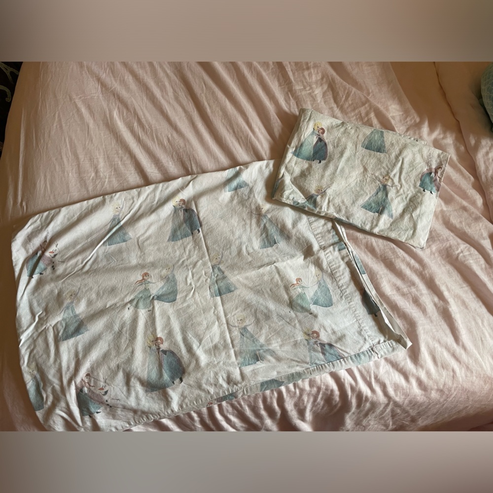 Pottery Barn Kids Frozen Pillowcases (2)